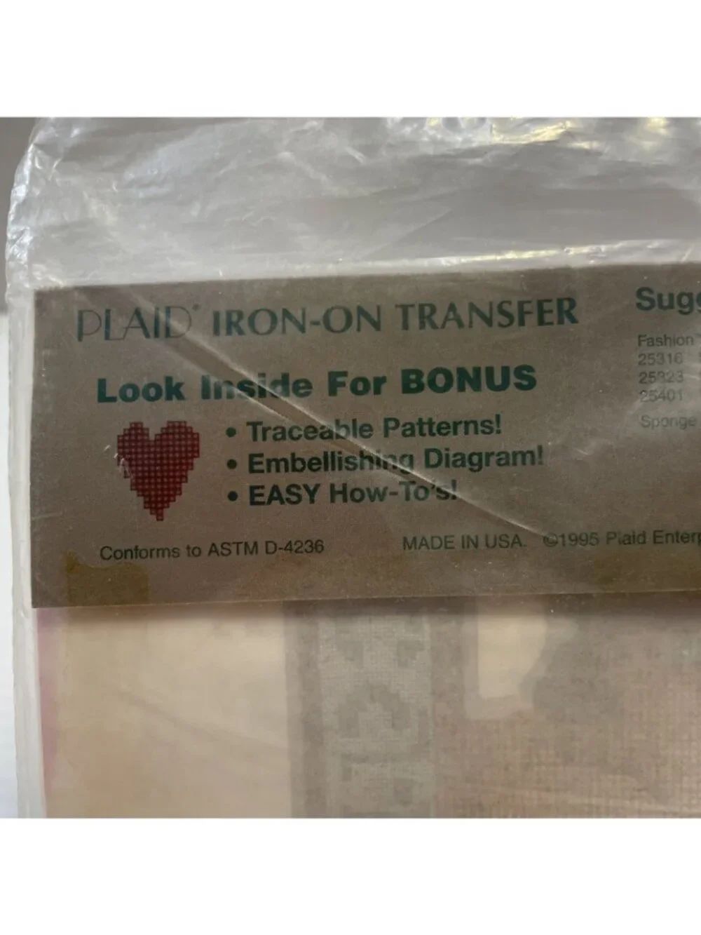 Cat Lovers Anonymous Iron-On Transfer by Plaid Enterprises #57313 - NEW (Read)